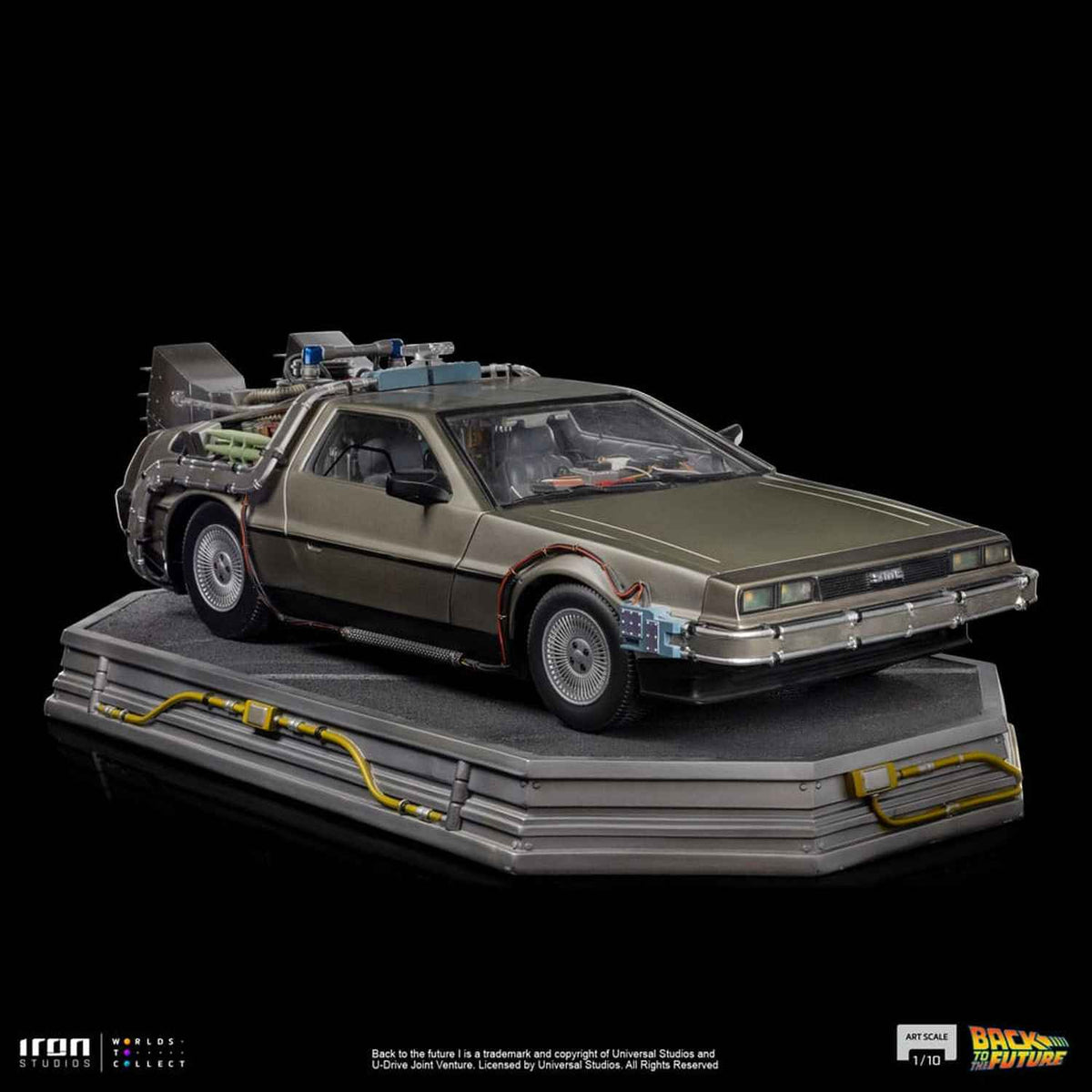 Iron Studios Zurück in die Zukunft - DeLorean Art Scale 1/10 - Statue