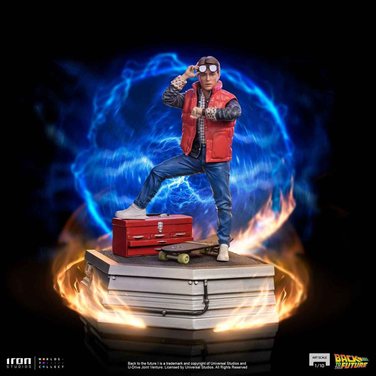 Iron Studios - Zurück in die Zukunft - Marty McFly Art Scale 1/10 - Statue