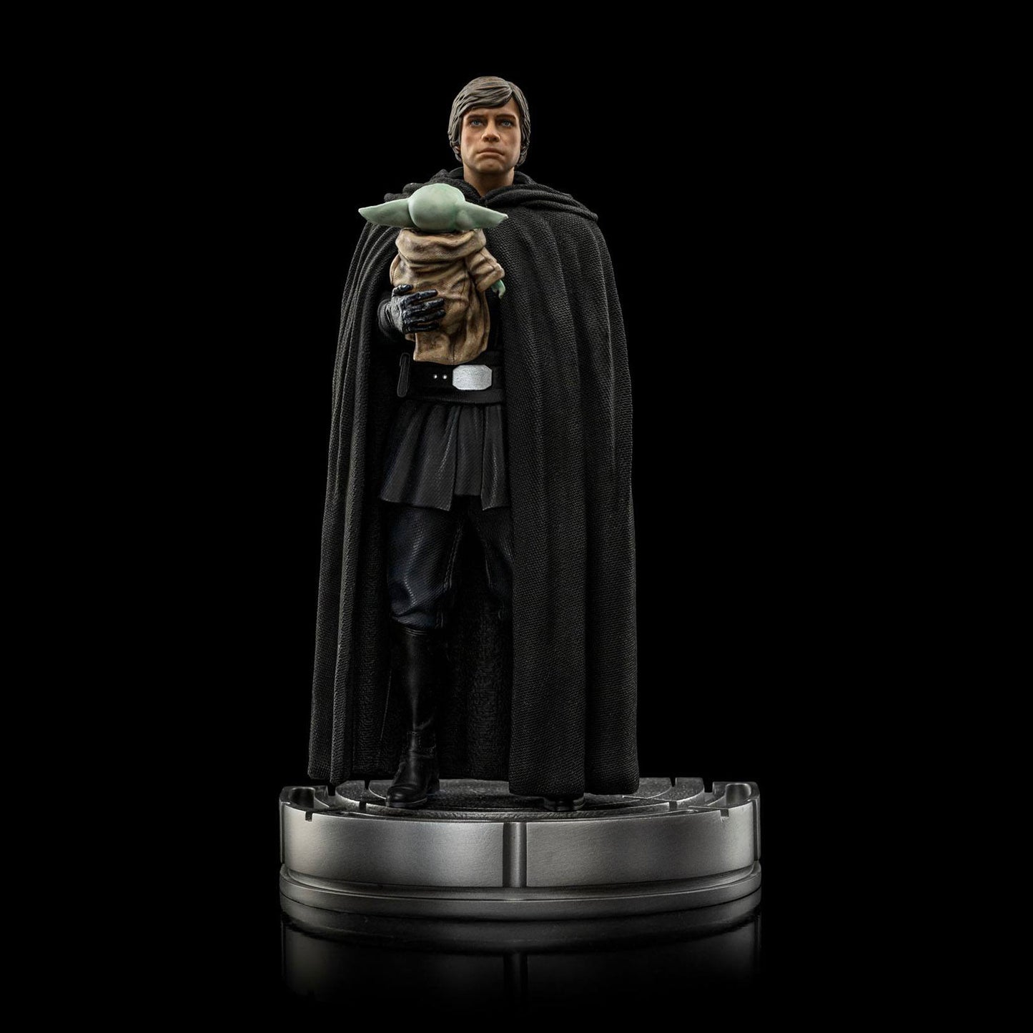 Iron Studios Star Wars – Luke Skywalker und Grogu Art Scale 1/10 – Statue