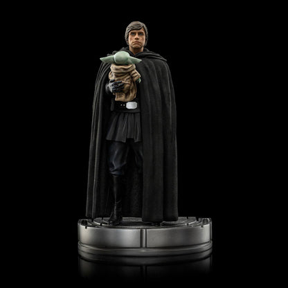 Iron Studios Star Wars – Luke Skywalker und Grogu Art Scale 1/10 – Statue