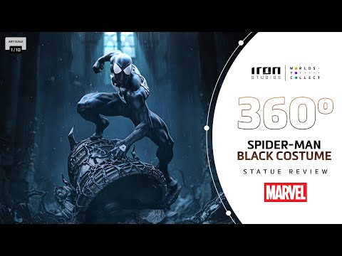 Iron Studios Marvel: Spider-Man - Spider-Man (Symbiontenanzug) BDS Art Scale 1/10 - Statue