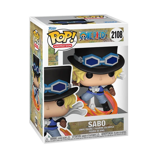 Funko Pop One Piece - Sabo (Attacke mit Eisenstange) #2108